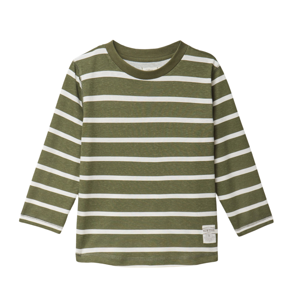 Sfera | Camiseta Básica Rayas para Niño