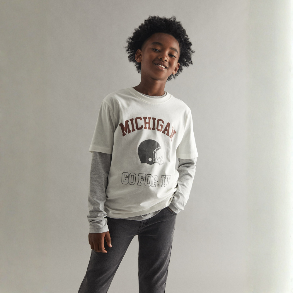 Sfera | Camiseta Print Básico para Niño