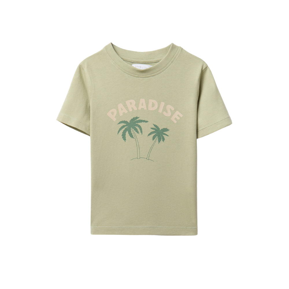 Sfera | Camiseta con Gráfico de Palmeras para Niño
