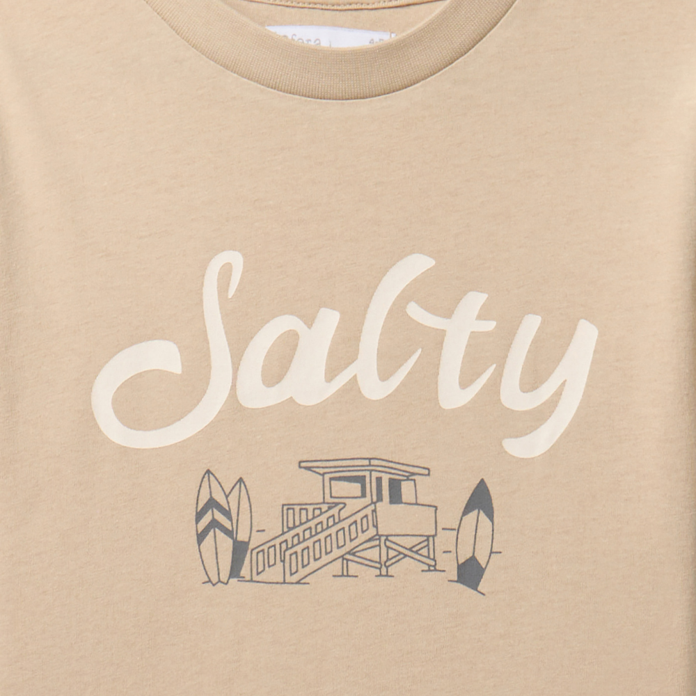 Sfera | Camiseta con Gráfico "Salty" para Niño