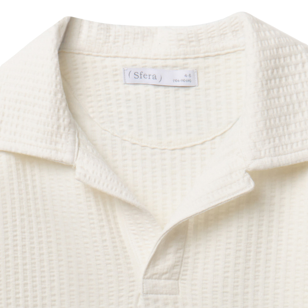 Sfera | Polo con Textura para Niño