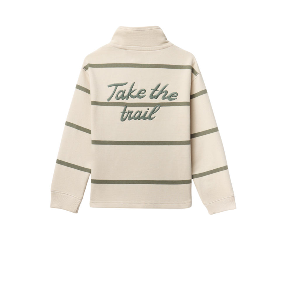 Sfera | Sudadera Raya Verde