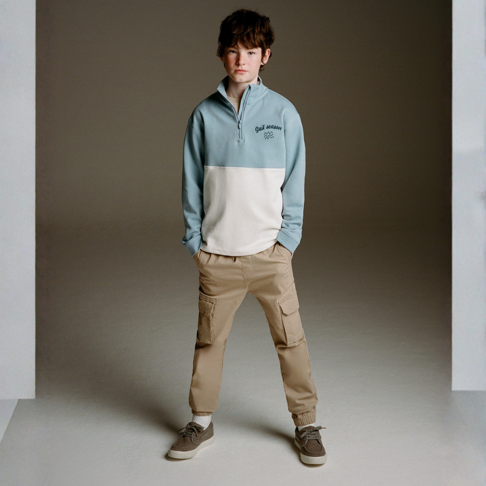 Sfera | Sudadera con Cuello y Cremallera