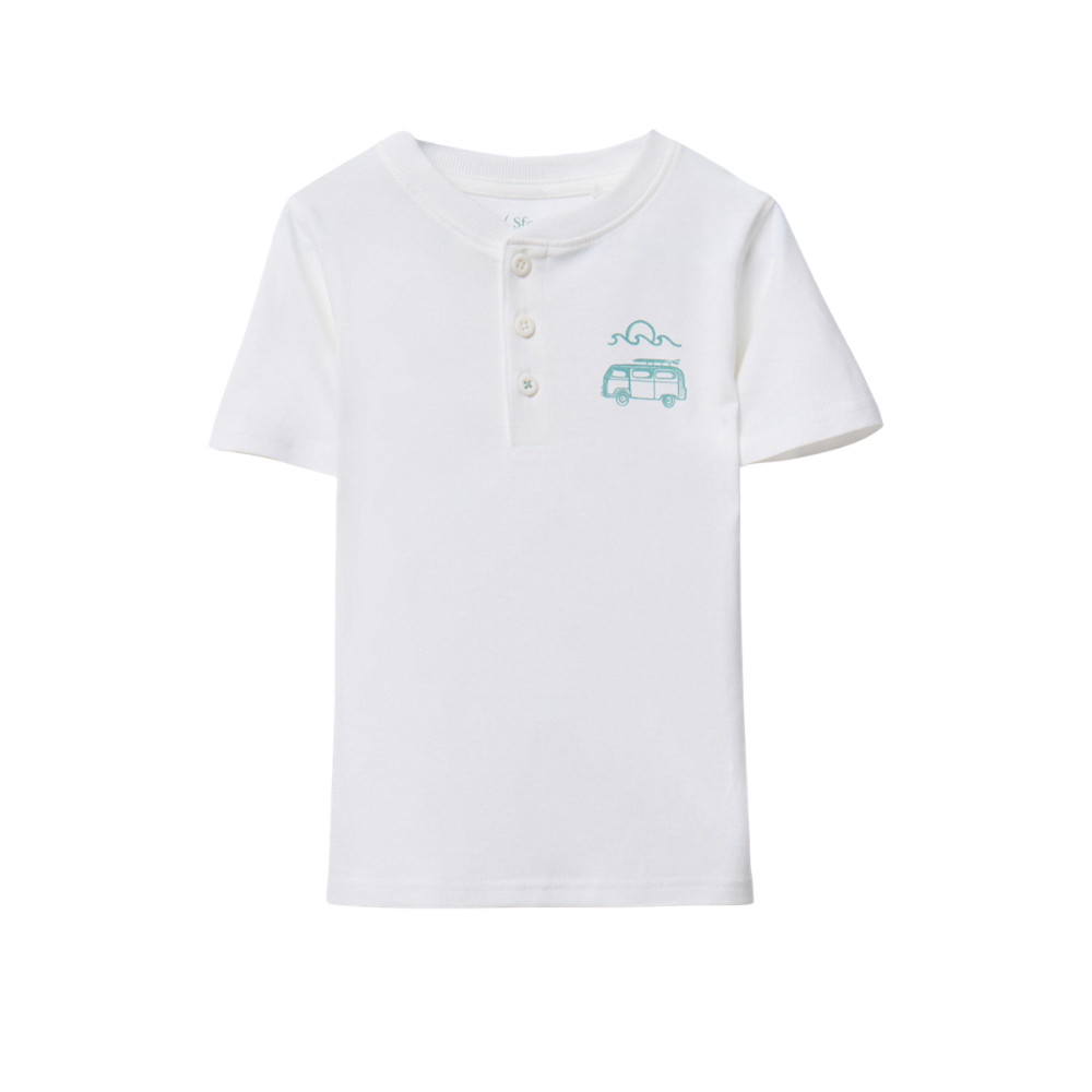 Sfera | Conjunto de Pijama con Parches de Surf para Niño