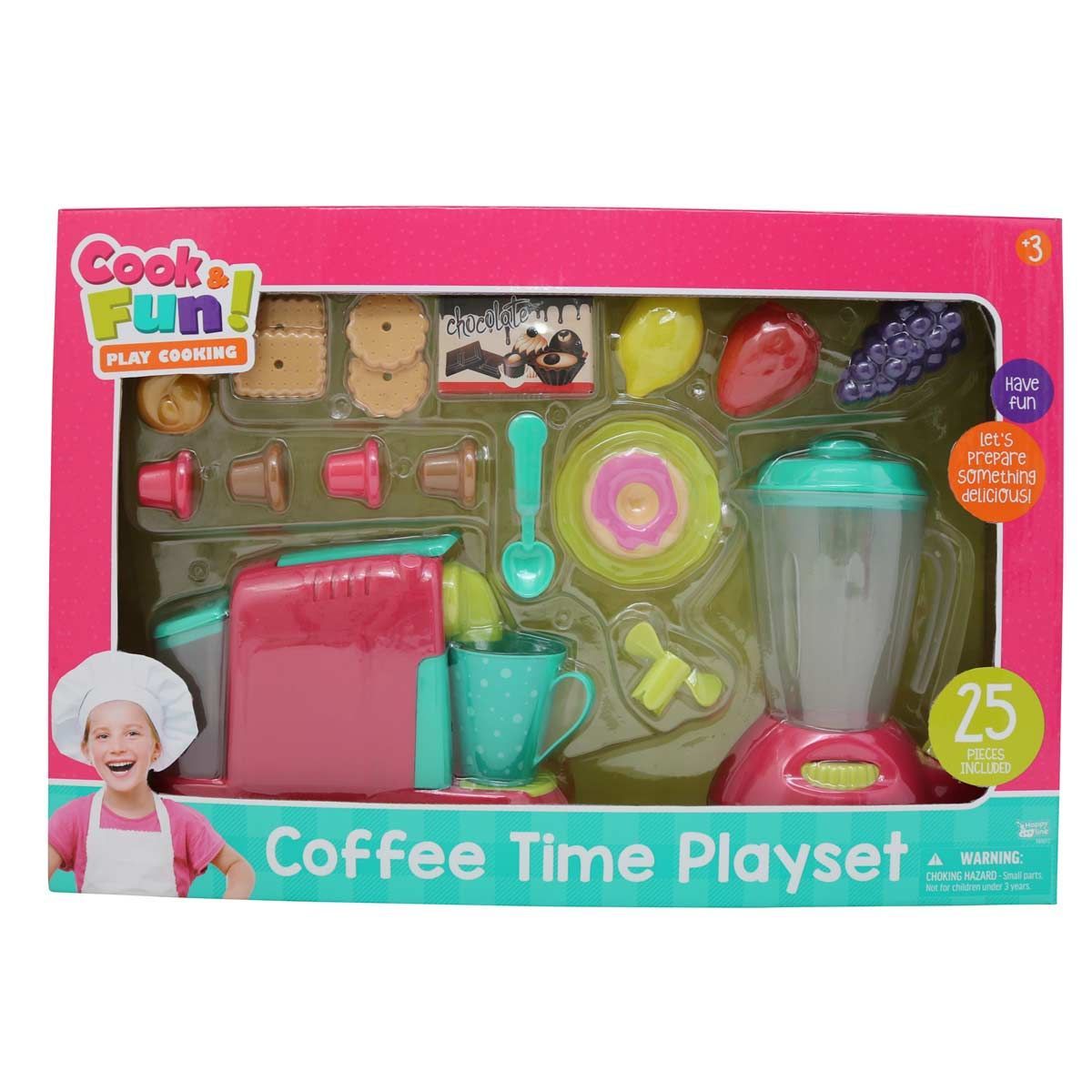 Happy Line | Playset Cafetera y Juguera