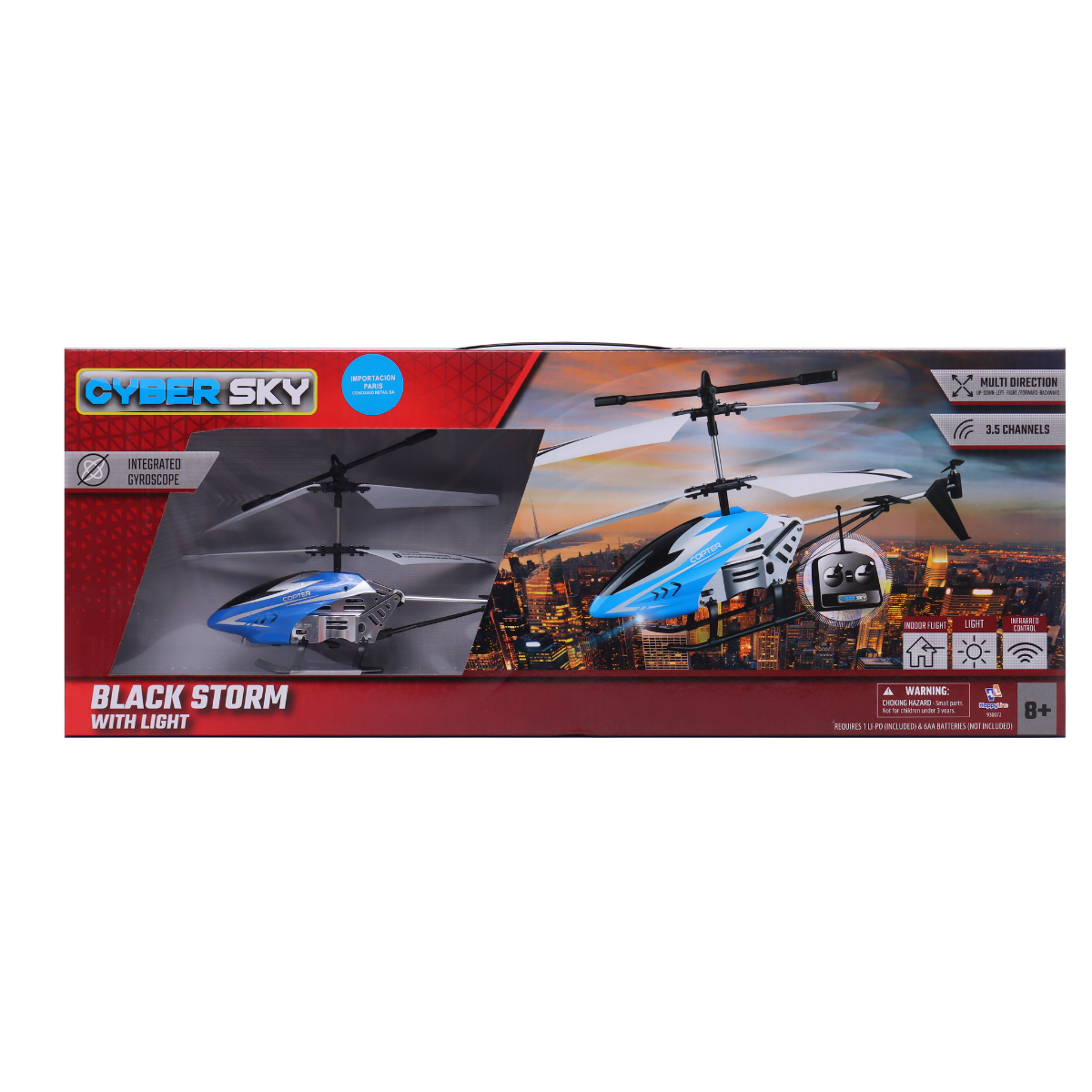 Cyber Sky Black Storm