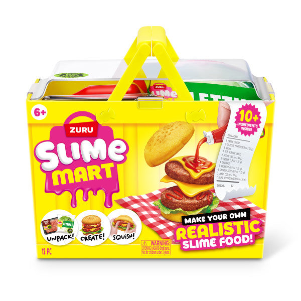 Slime Mart | Cesta pequeña Slime Mart(BURGER) de ZURU