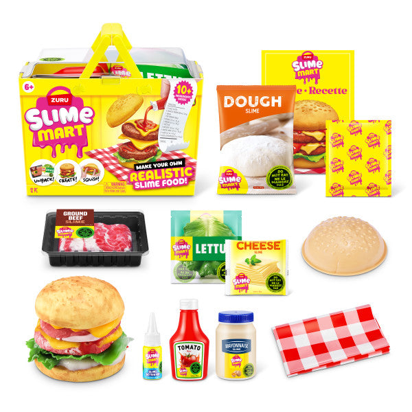 Slime Mart | Cesta pequeña Slime Mart(BURGER) de ZURU
