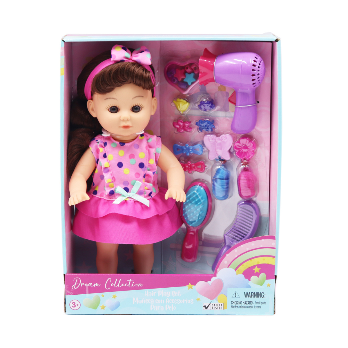 Muñeca con Accesorios para el Cabello