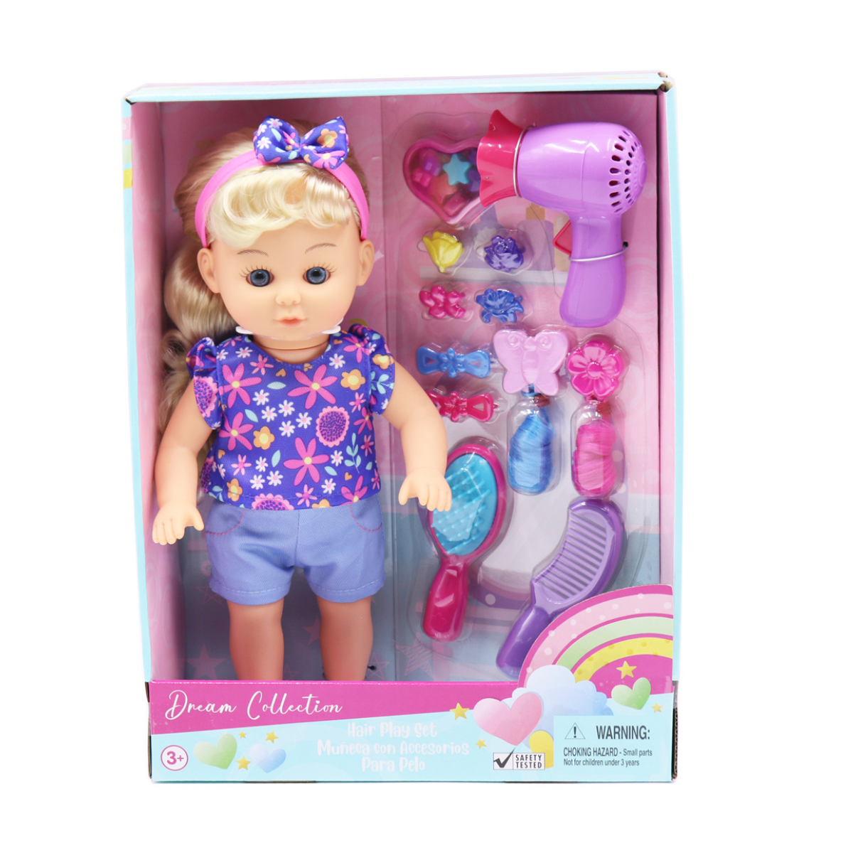 Muñeca con Accesorios para el Cabello