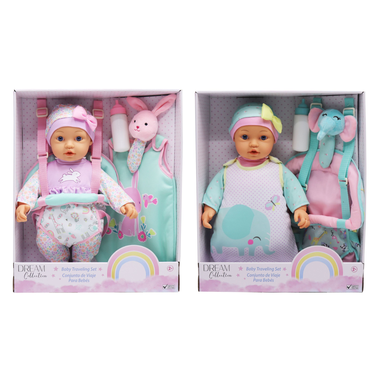 Gigo | Muñeca Set de Viaje para Bebé