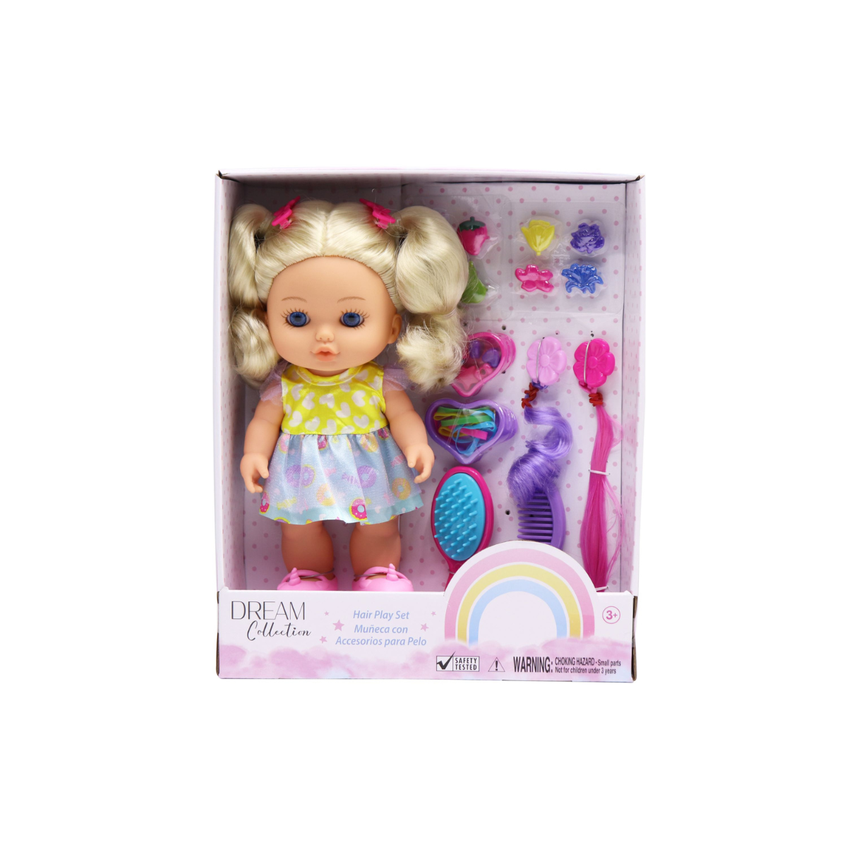 Gigo | Muñeca Fun & Sweet con Set de Juego de Cabello