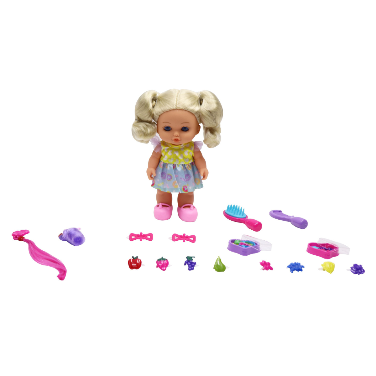 Gigo | Muñeca Fun & Sweet con Set de Juego de Cabello