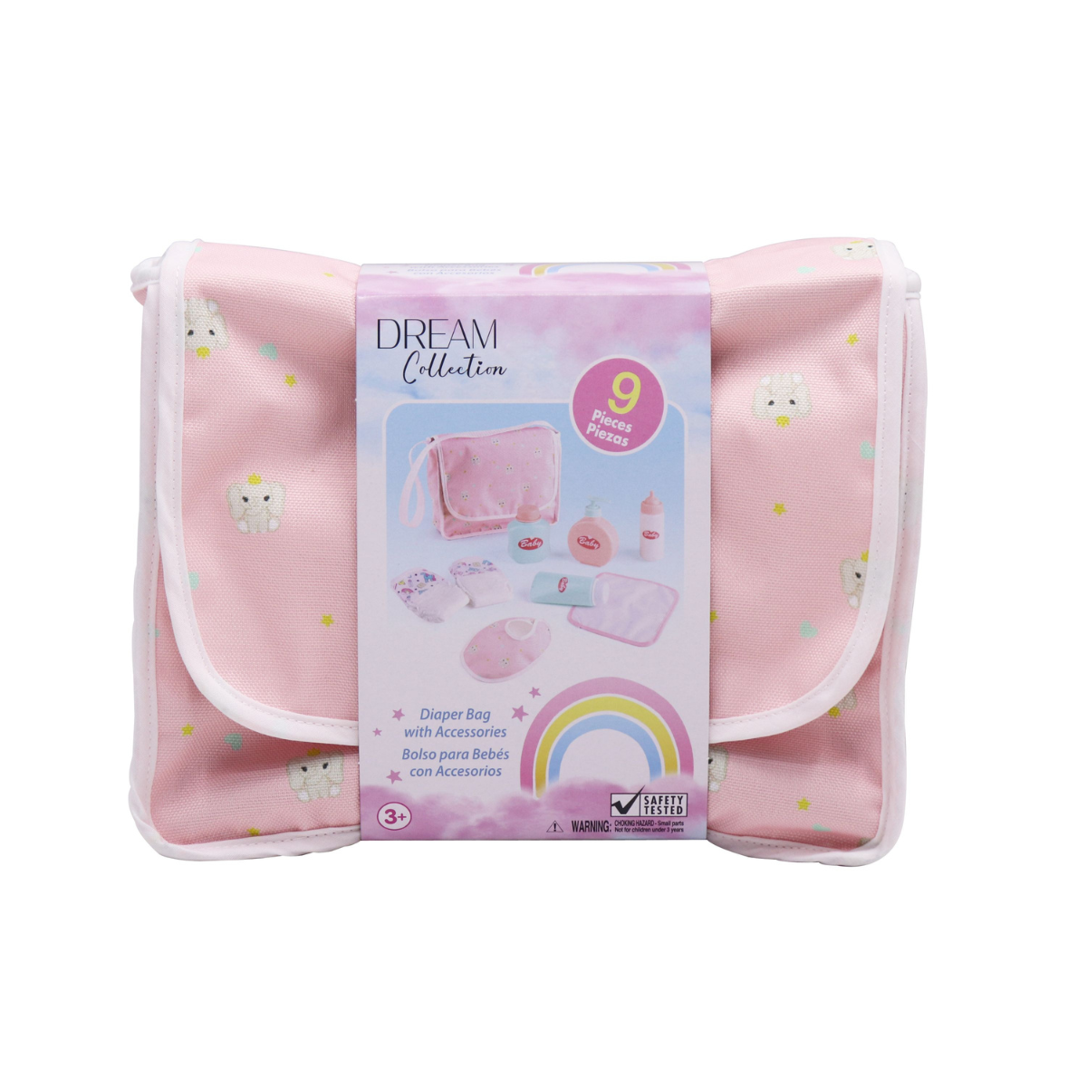 Pack De 2 Pañales Reutilizables Con Velcro Para Muñecas De 14 A 18 Pulgadas – Accesorios De Cuidado Para Jugar A Las Casitas