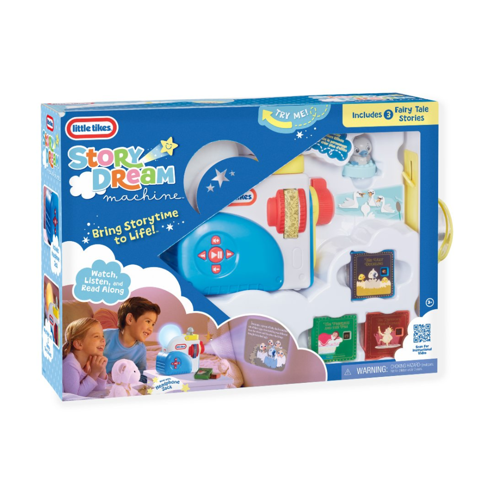 Little Tikes | Story Dream Machine con Colección de Cuentos de Hadas