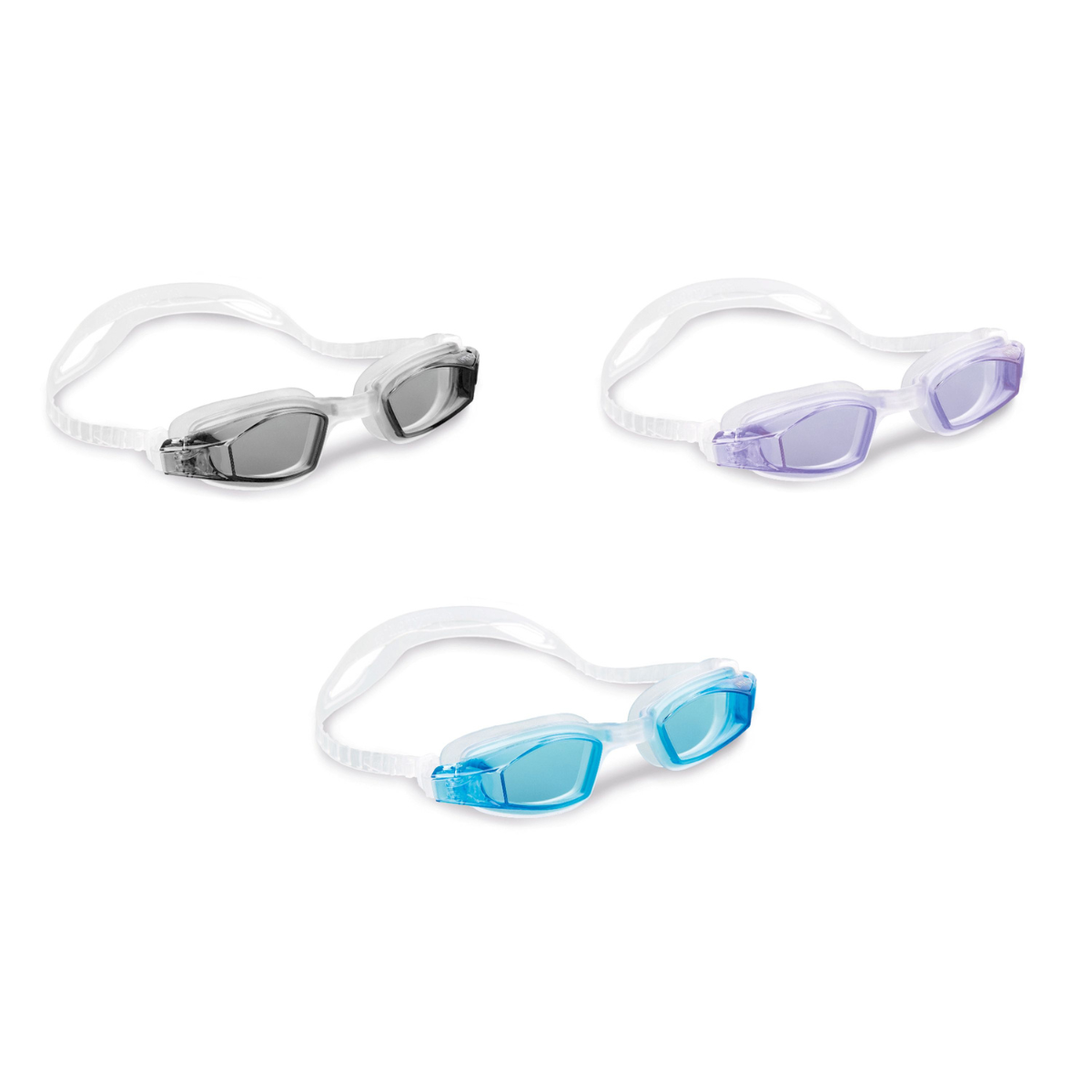 Intex | Gafas de Natación Deportivas Free Style Sport