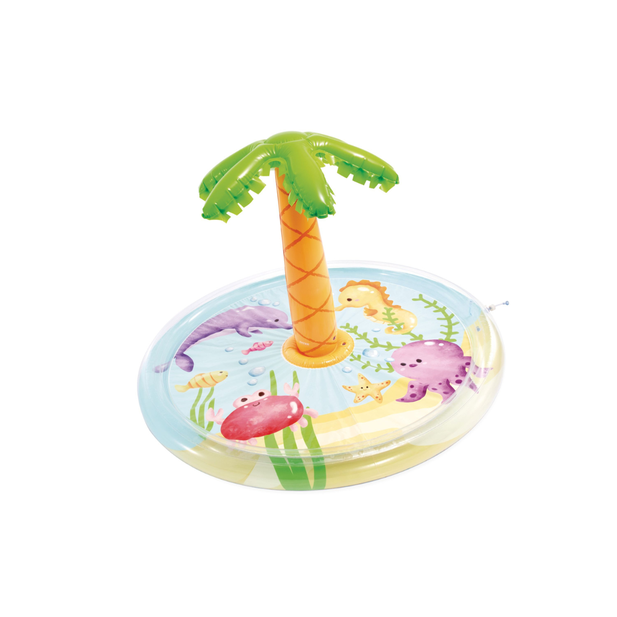 Intex | Piscina Inflable con Rociador Palm Tree