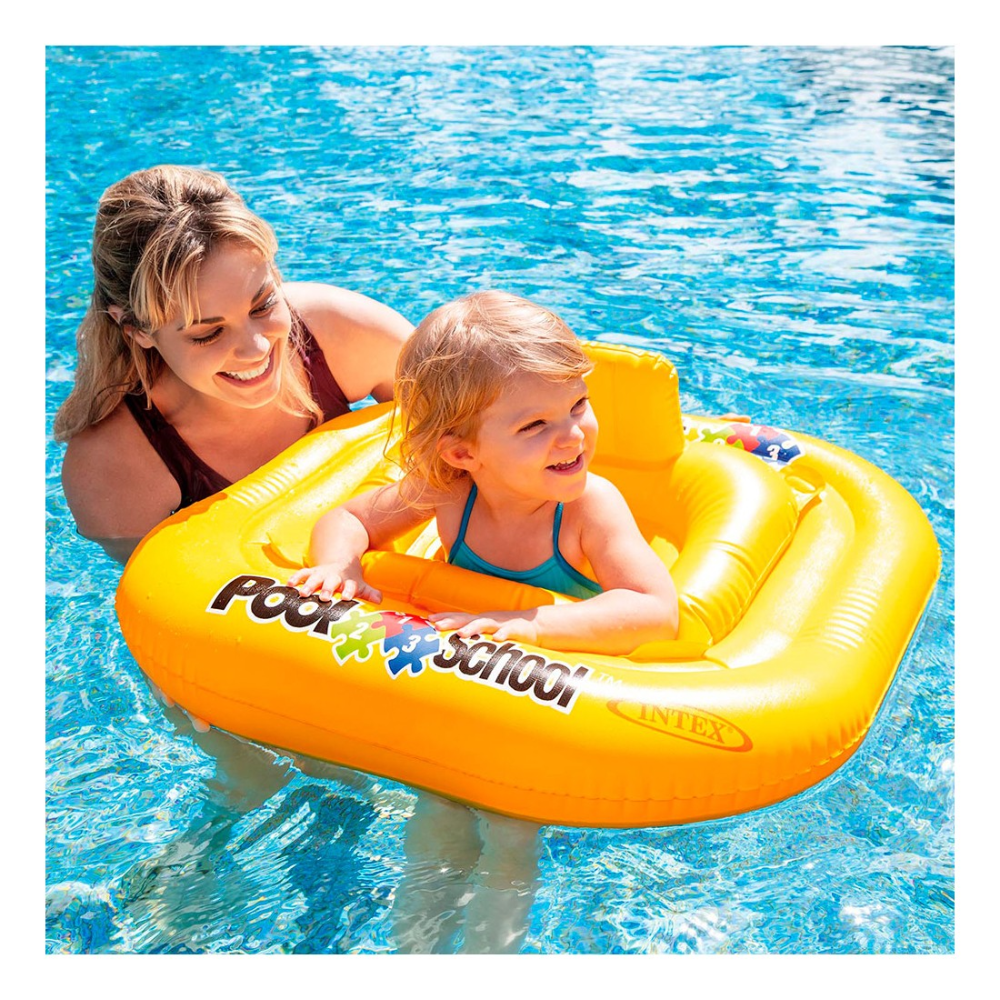 Intex | Flotador Inflable Cuadrado para Bebé