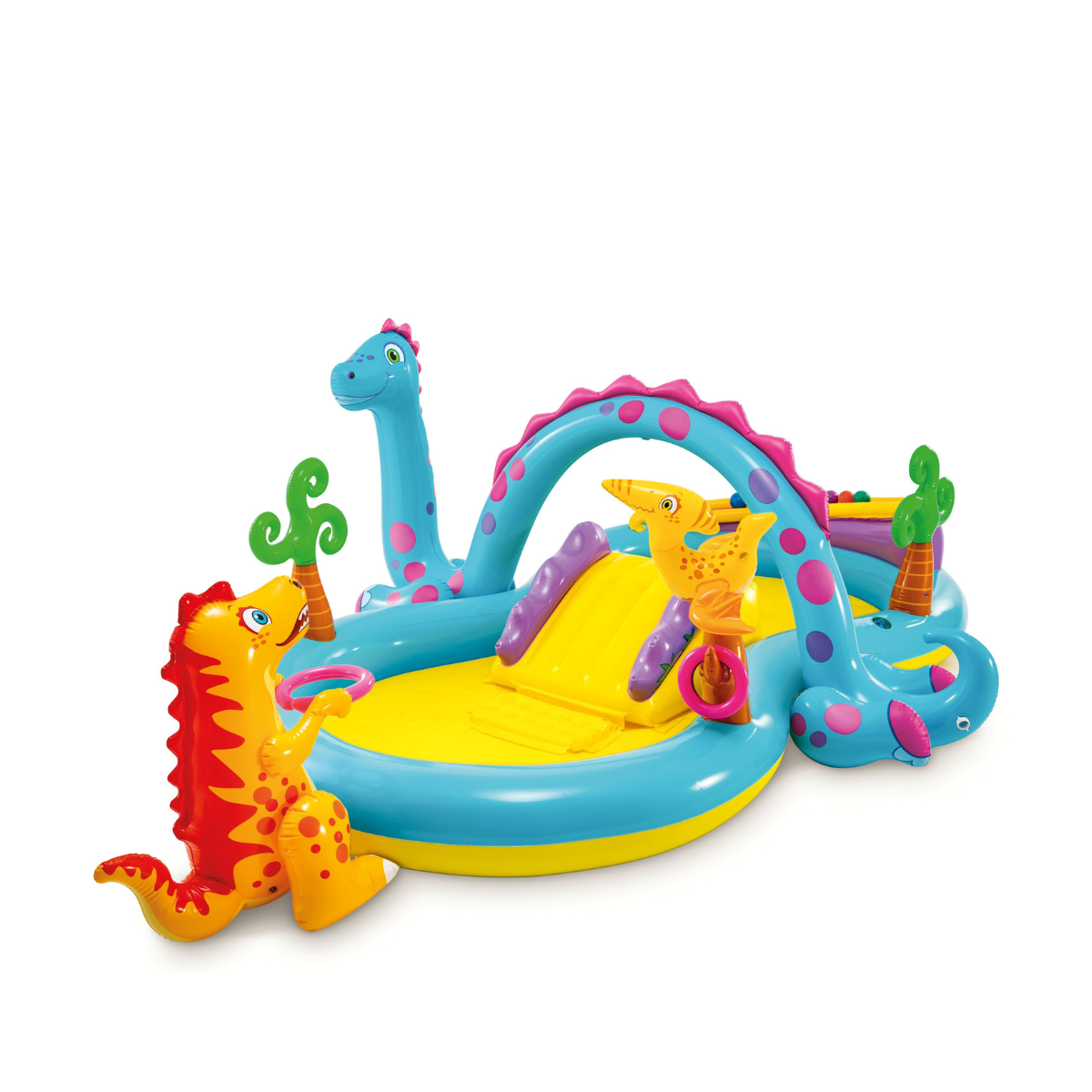 Intex | Juego Inflable Dinoland Play Center