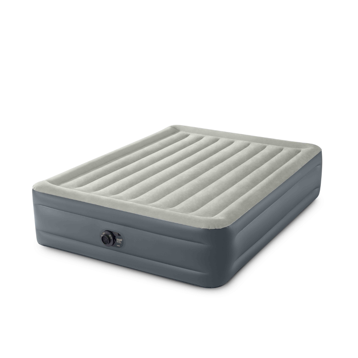 Intex | Colchón Inflable Queen Essential Rest con Tecnología Fiber-Tech™ y Bomba Integrada
