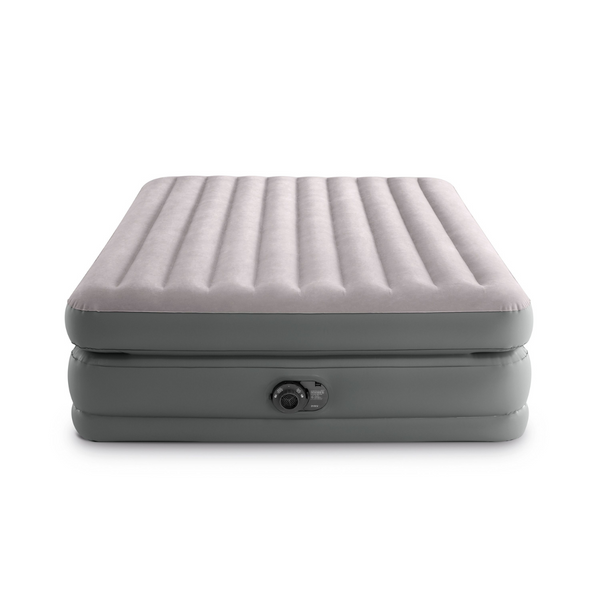 Intex | Colchón Inflable Queen Comfort Elevated con Tecnología Fiber-Tech™