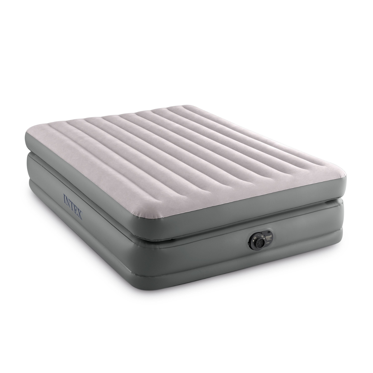 Intex | Colchón Inflable Queen Comfort Elevated con Tecnología Fiber-Tech™