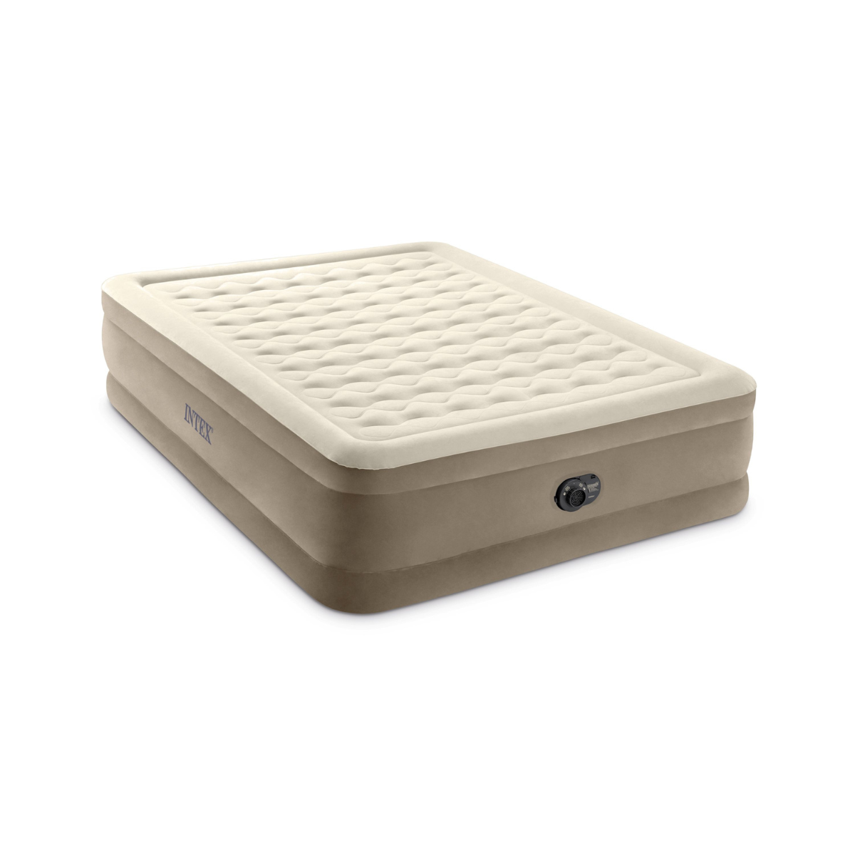 Intex | Colchón Inflable Queen Ultra Plush con Tecnología Fiber-Tech™