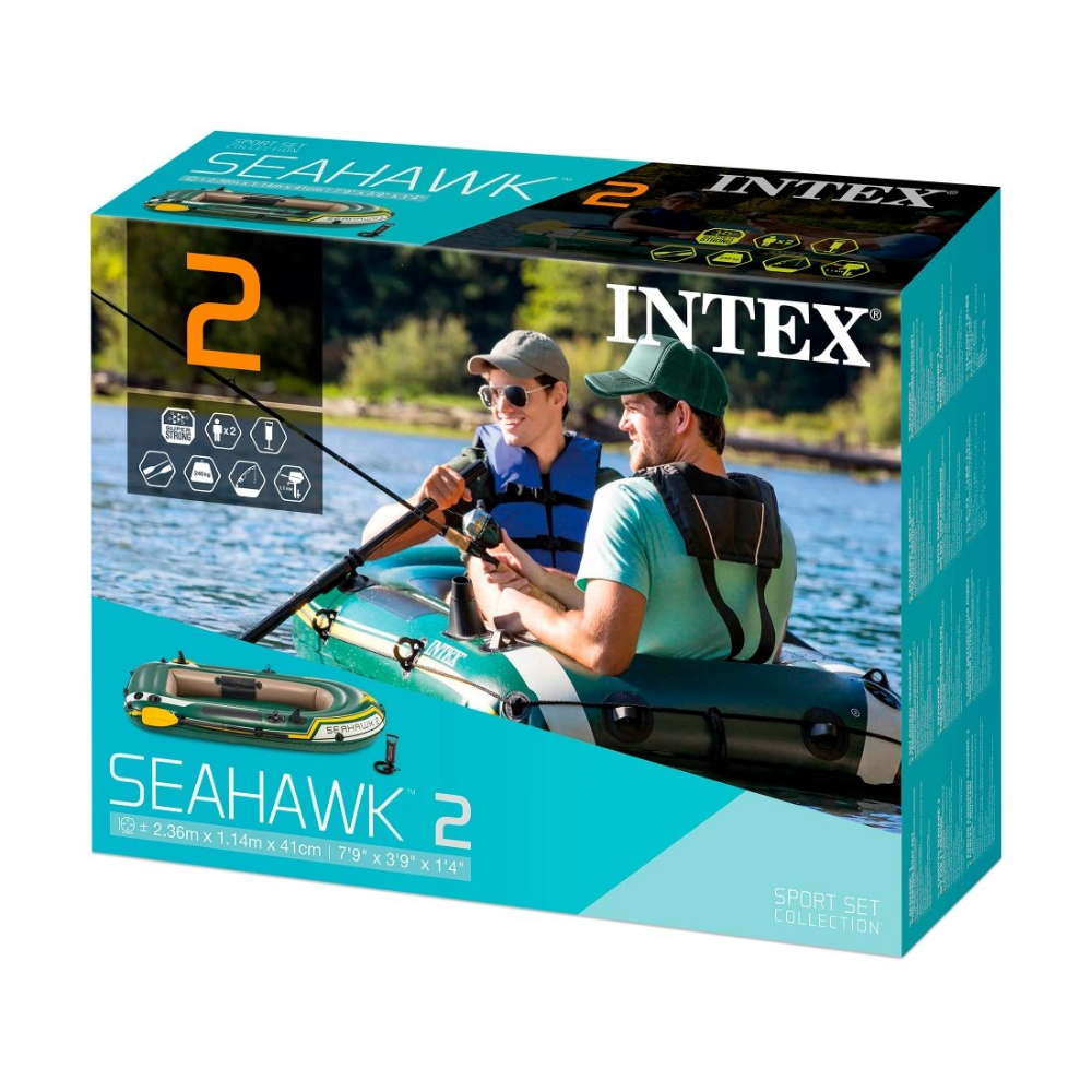 Intex | Set de Barco Hinchable SeaHawk 2