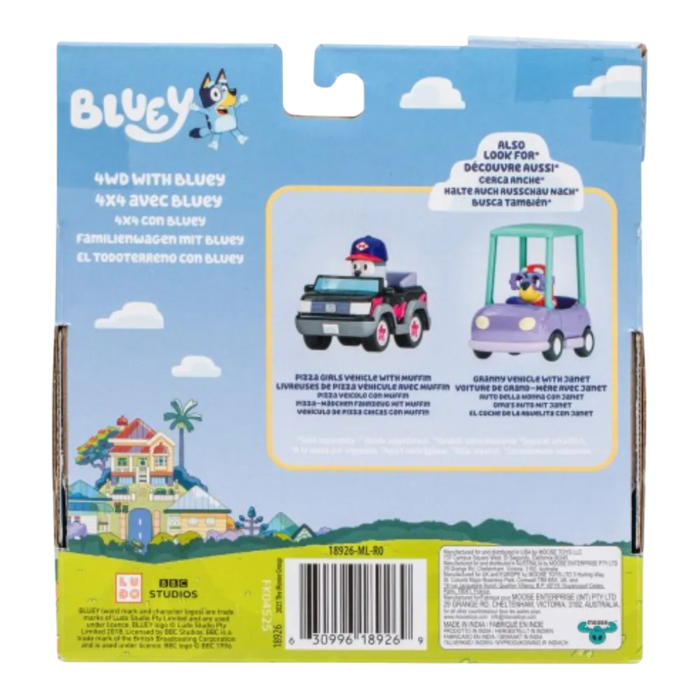 Bluey | Vehículo Básico Surtido