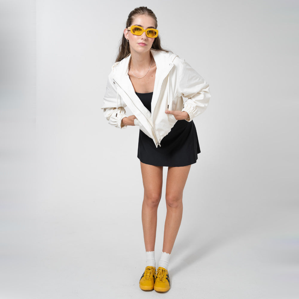 Vivant | Chaqueta Spin cruda con capucha