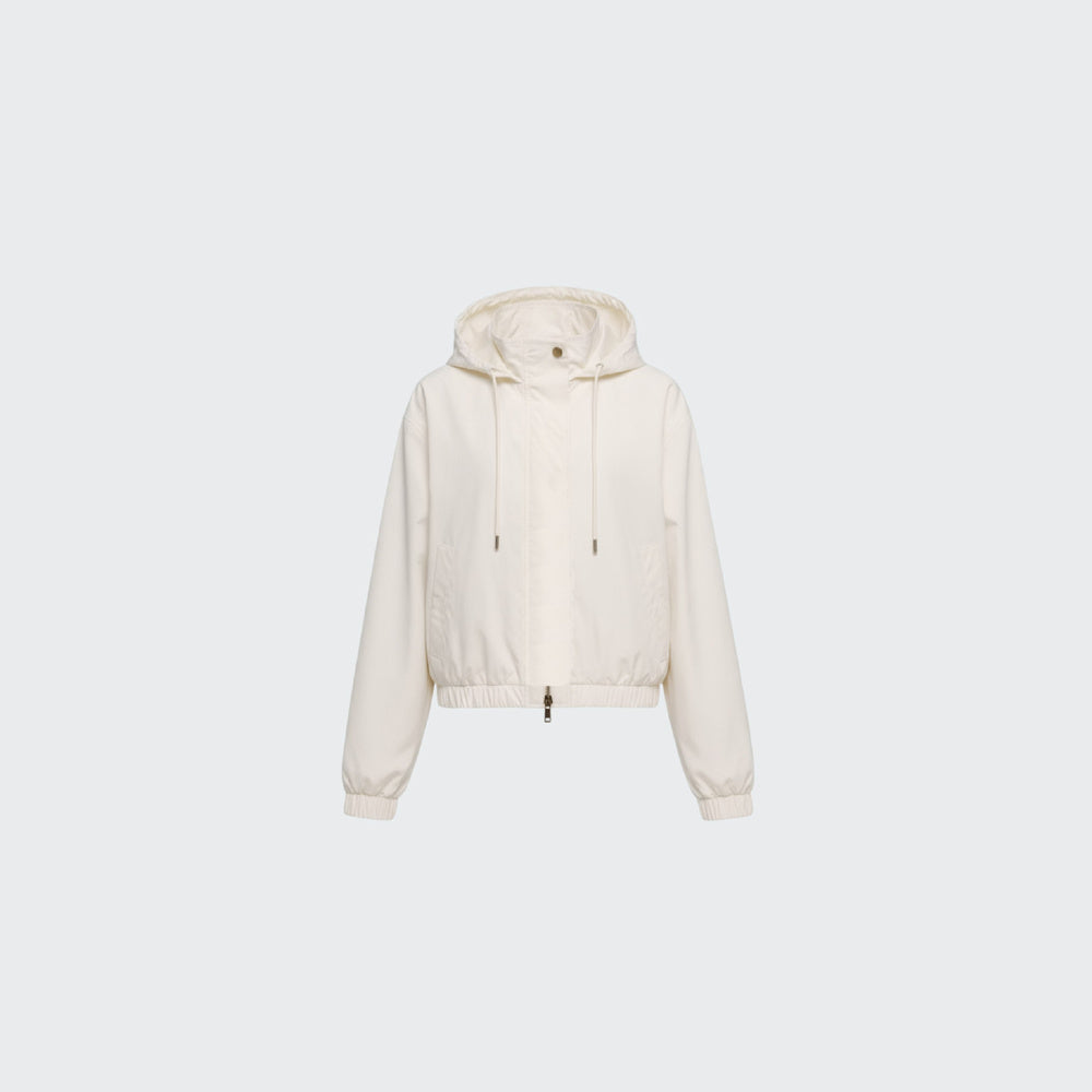 Vivant | Chaqueta Spin cruda con capucha