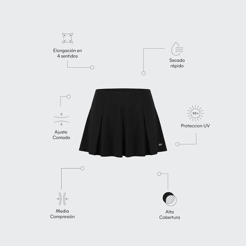 Vivant | Falda deportiva Classy negra