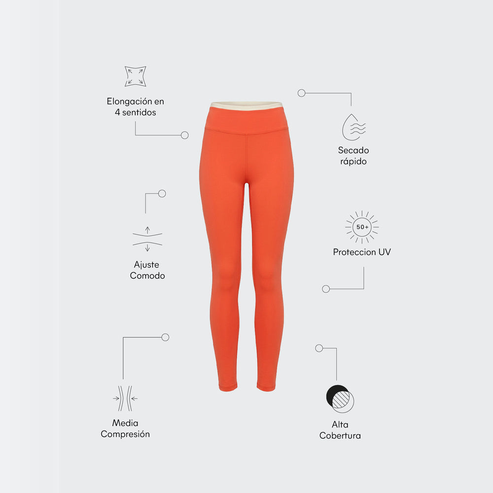 Vivant | Legging Mind naranja
