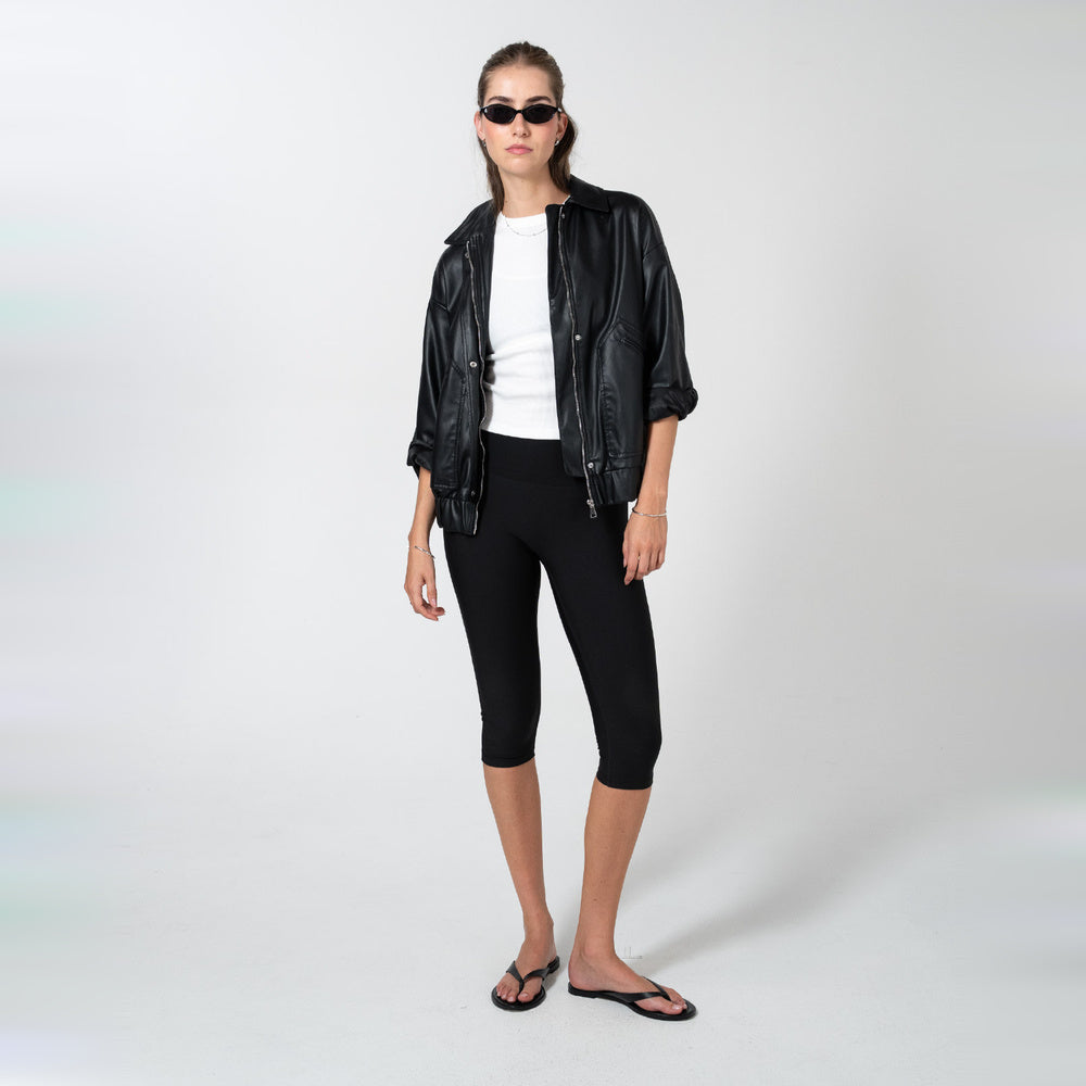 Vivant | Legging capri Trek negro