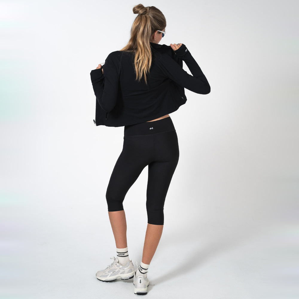Vivant | Legging capri Trek negro