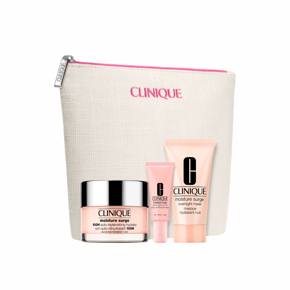 Clinique | Set Hidratante Moisture Surge Día y noche - Felix Online