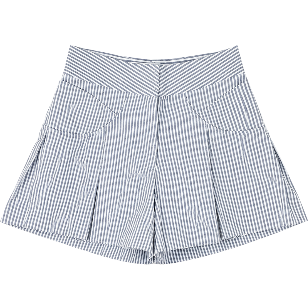 olea-pantalon-corto-sastrero-raya-diplomatica-pliegues-1B5G08210WW