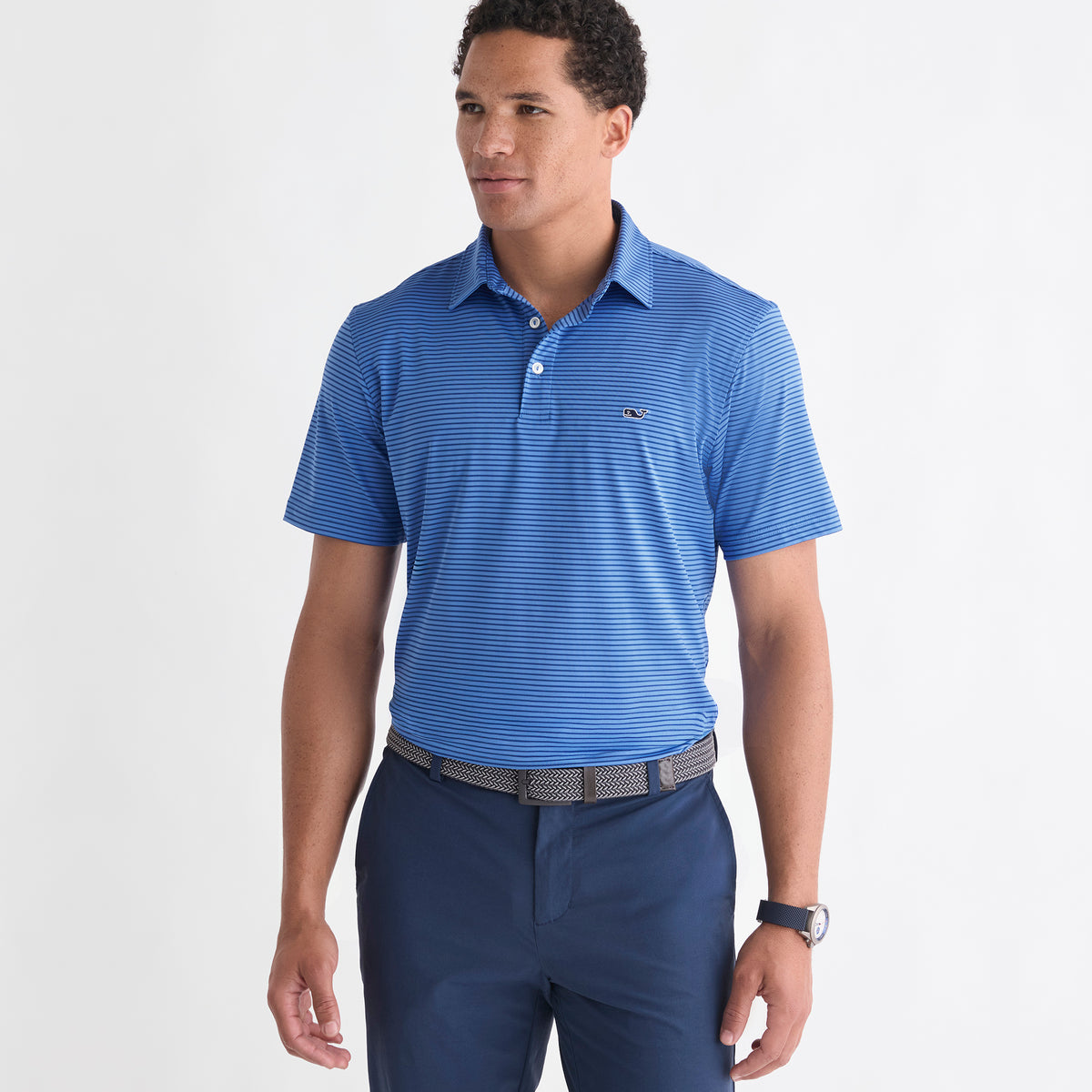 Vineyard Vines | Polo Bradley a rayas Sankaty
