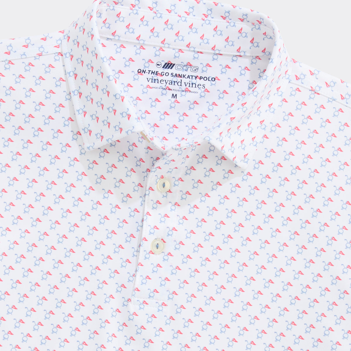 Vineyard Vines | Polo Golf Printed Sankaty para hombre