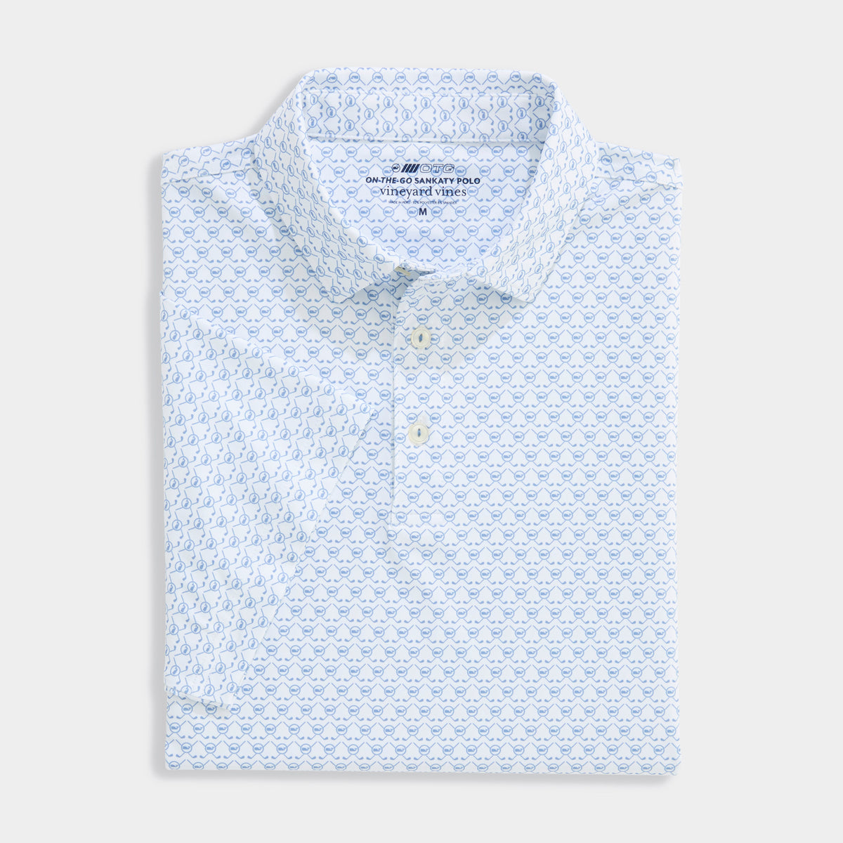 Vineyard Vines | Polo Golf Printed Sankaty para hombre