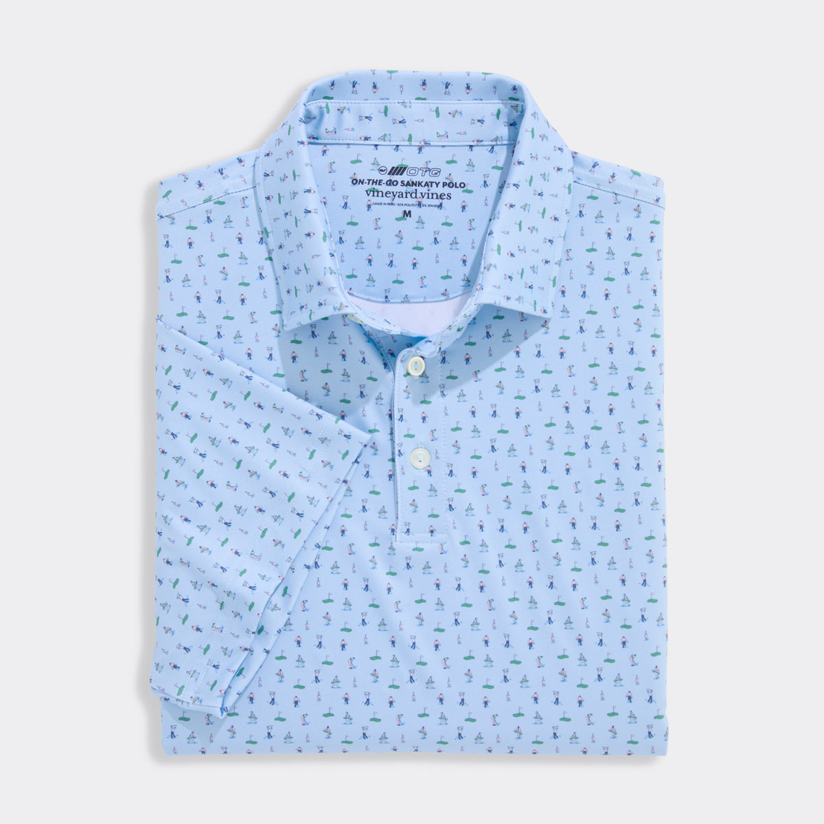 Vineyard Vines | Polo Golf Printed Sankaty para hombre