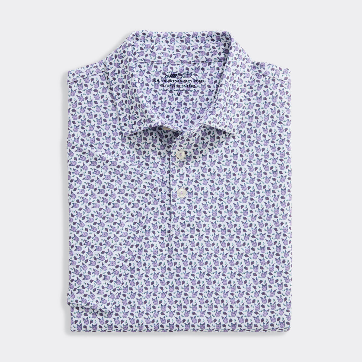Vineyard Vines | Polo Golf Printed Sankaty para hombre
