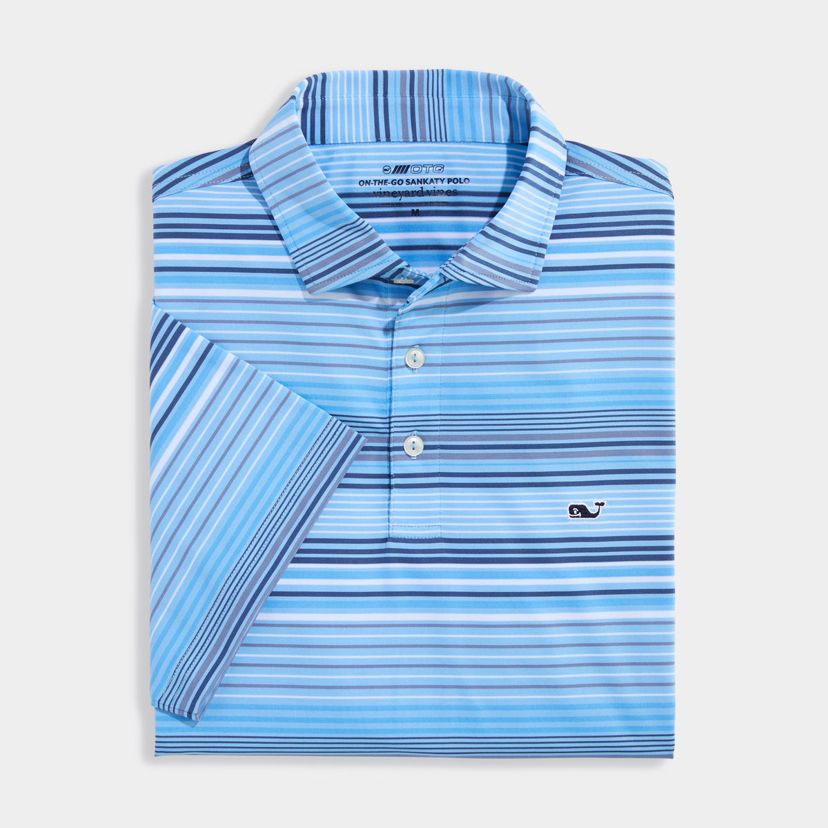 Vineyard Vines | Polo Conch Stripe Sankaty para hombre