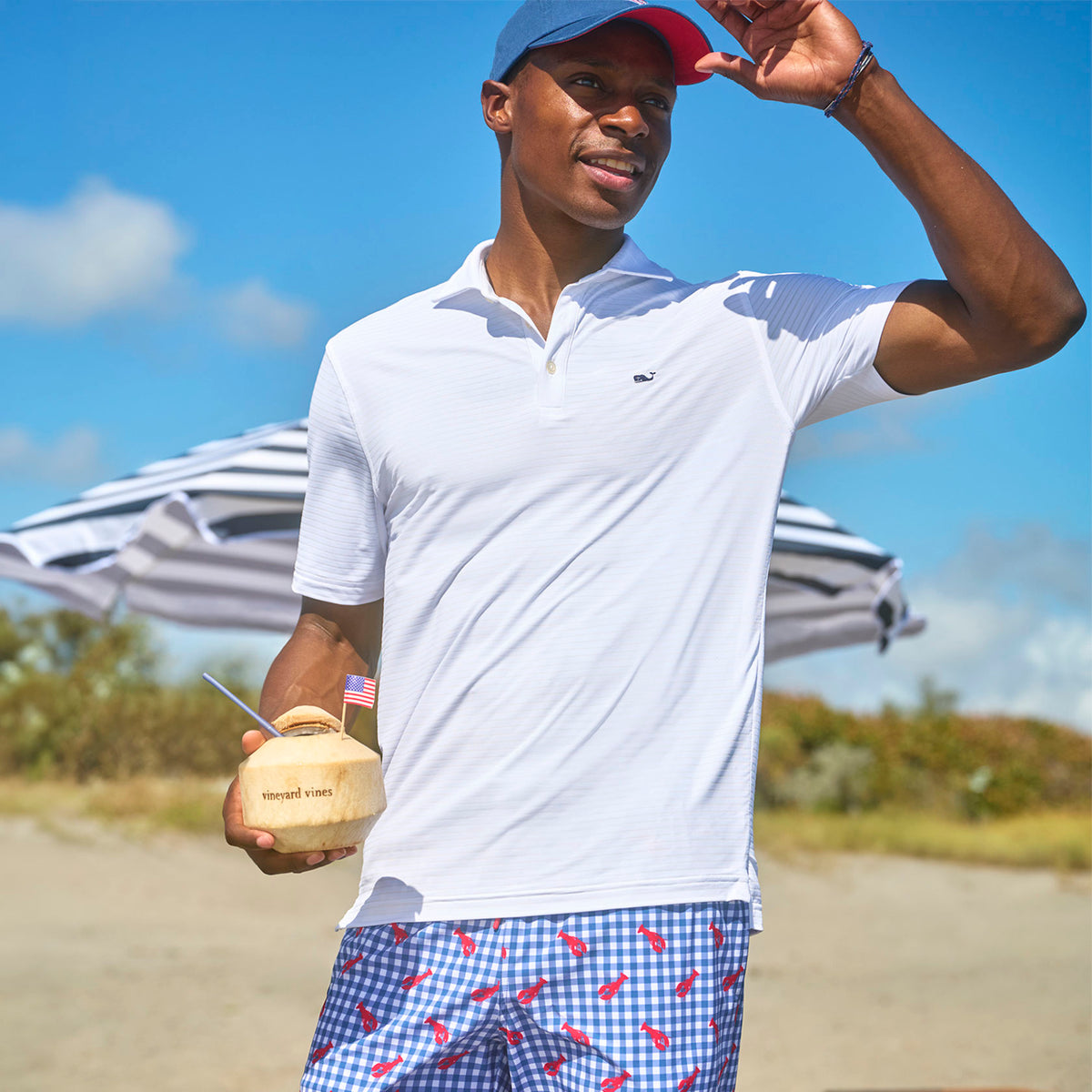 Vineyard Vines | Polo Air Tech para hombre