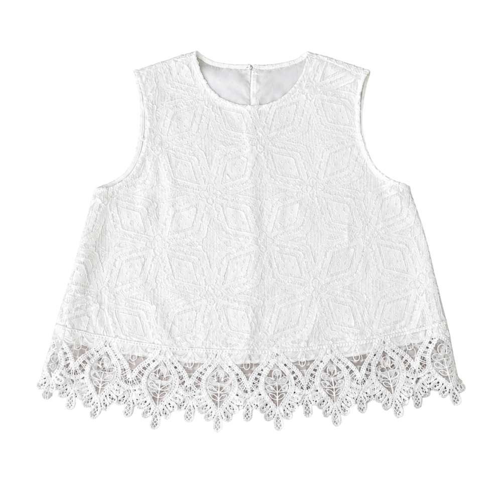 olea-top-encaje-sin-mangas-evase-bajo-guipur-festonado-blanco