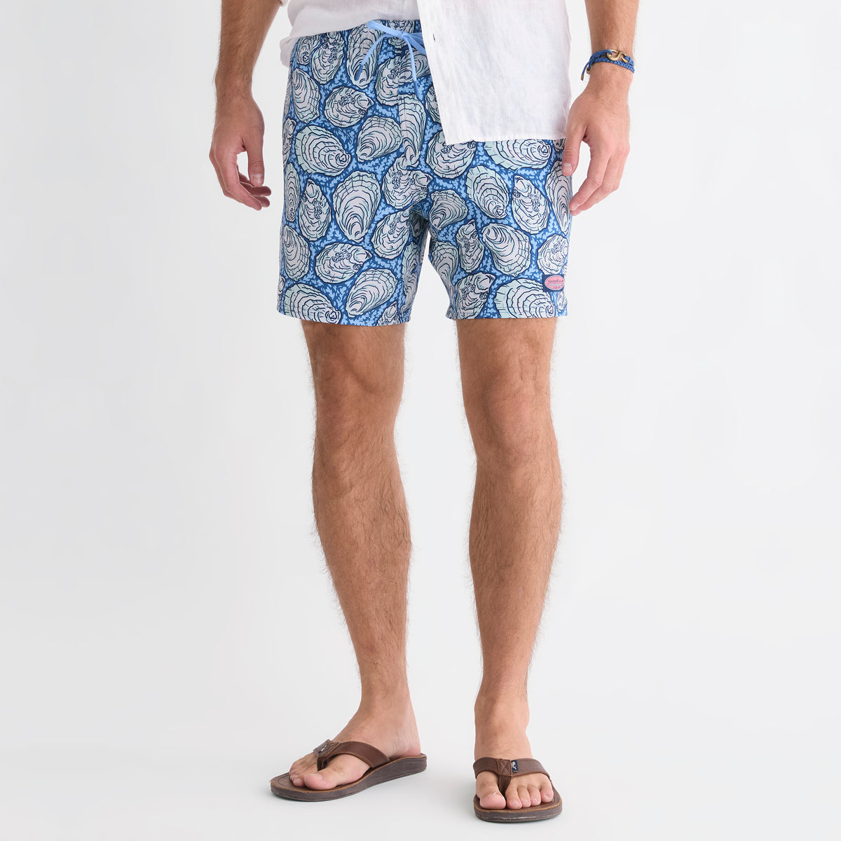 Vineyard Vines | Traje de baño 7 Inch Printed Chappy para hombre