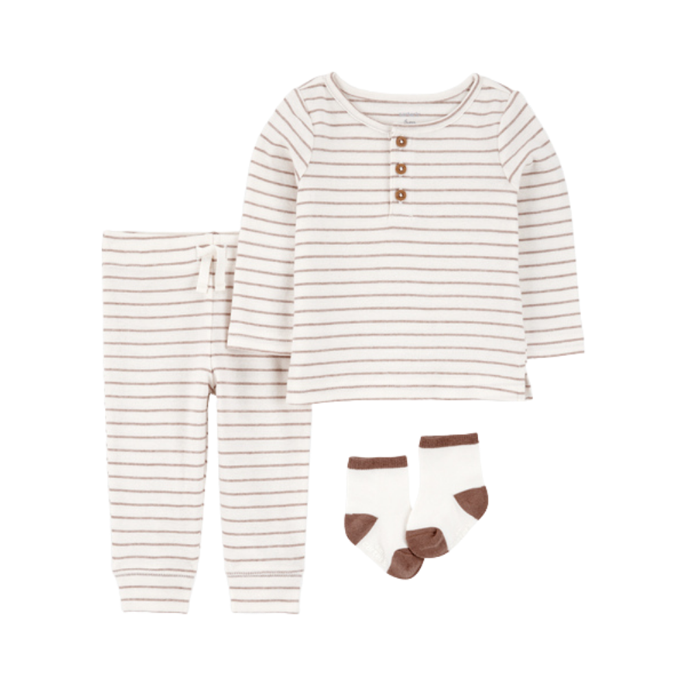 Carter's | Conjuntos a Rayas con Pantalón Largo Kids