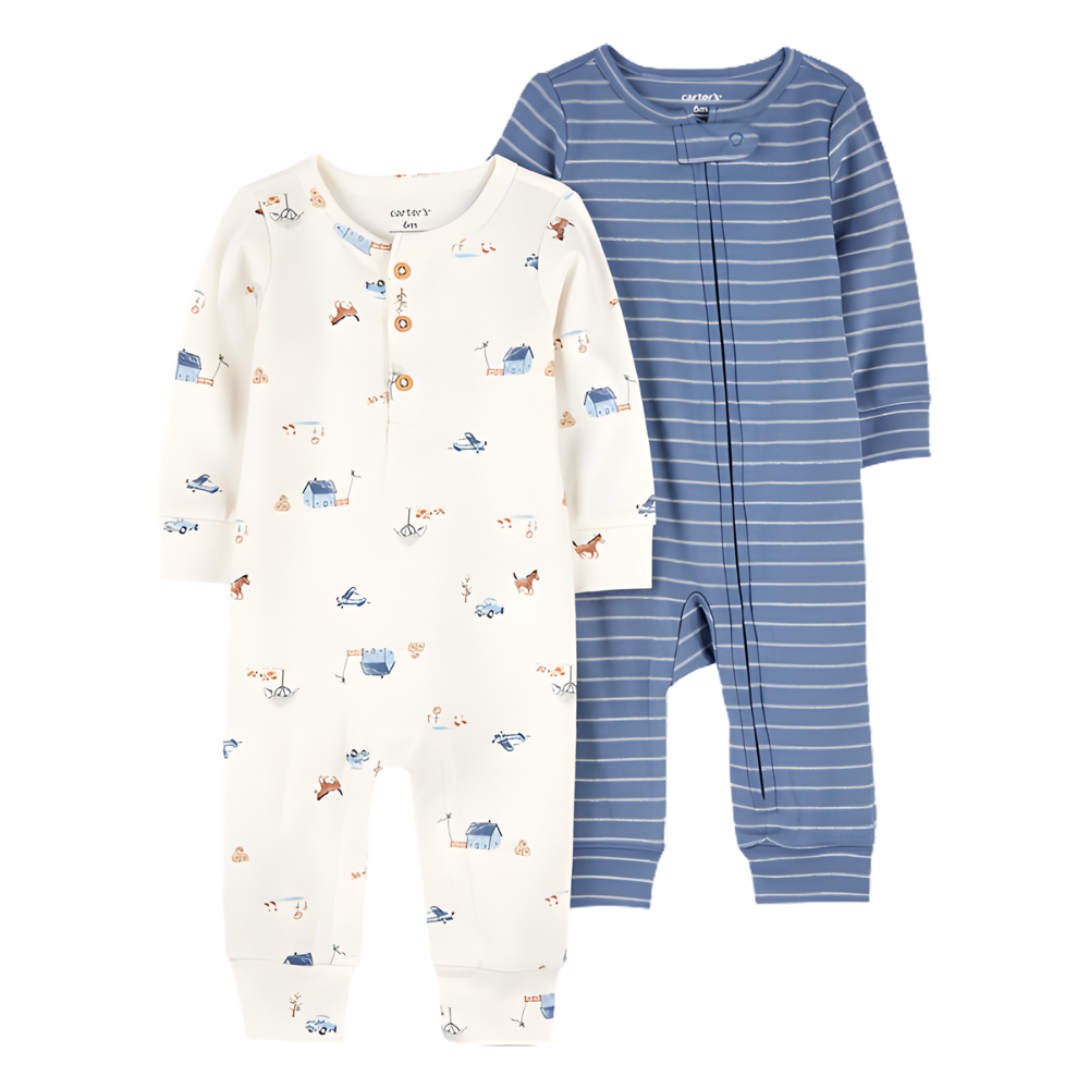 Carter's | Conjunto de 2 Bodys para Bebé
