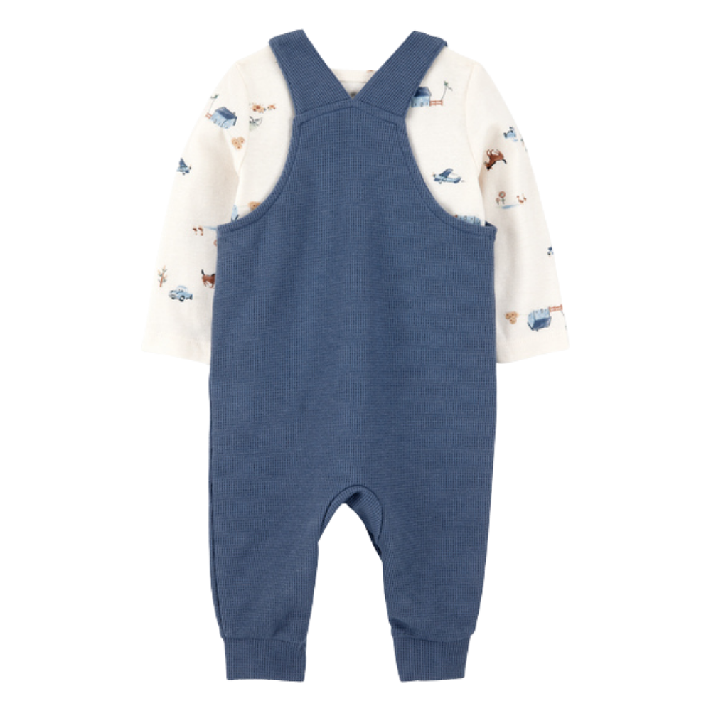 Carter's | Conjunto de Camiseta Manga Larga y Body Gofre