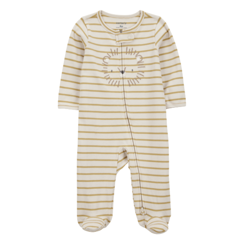 Carter's | Pijama con Cremallera Doble y Estampado de Leones